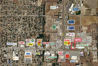 2010-2020 E 1st St, Pratt, KS - Vue aérienne vue de carte