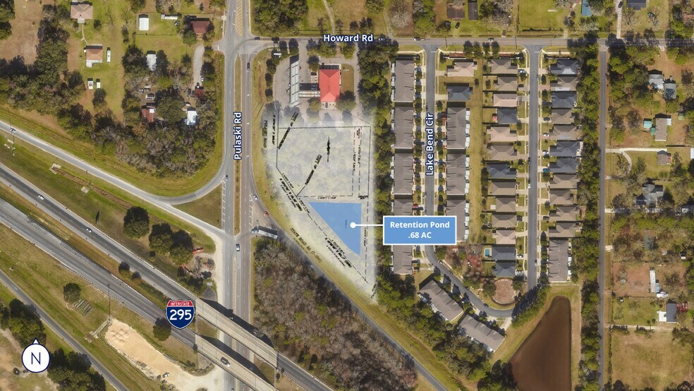 0 Pulaski Rd, Jacksonville, FL à vendre - Aérien – Image 2 sur 2