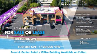 Plus de détails pour 1101-1105 Fulton Ave, Sacramento, CA - Local commercial à louer