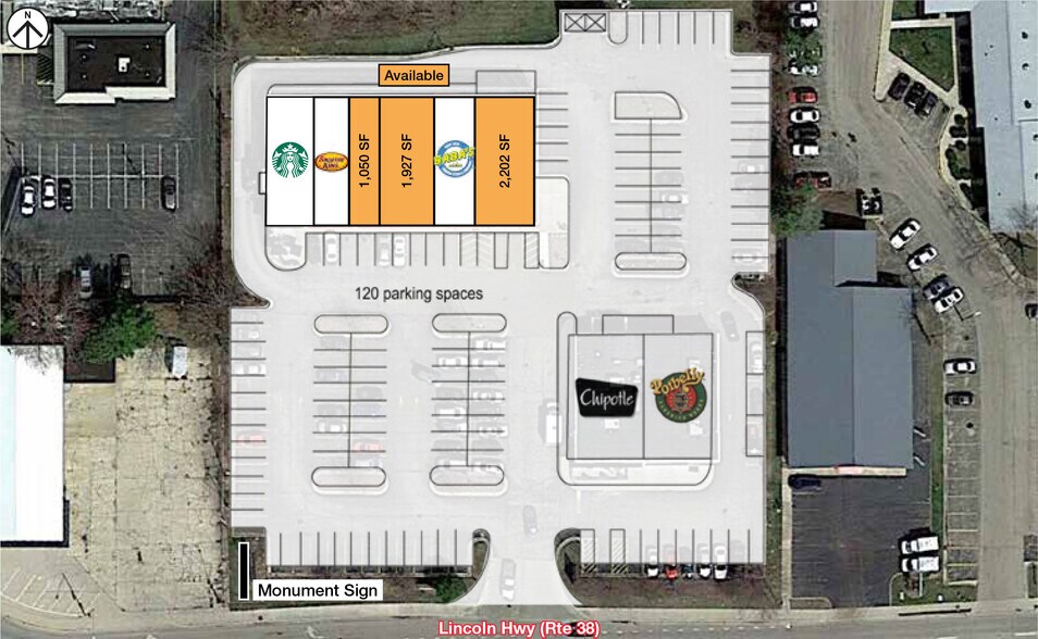 1015 W Lincoln Hwy, Dekalb, IL à louer - Plan de site – Image 2 sur 5