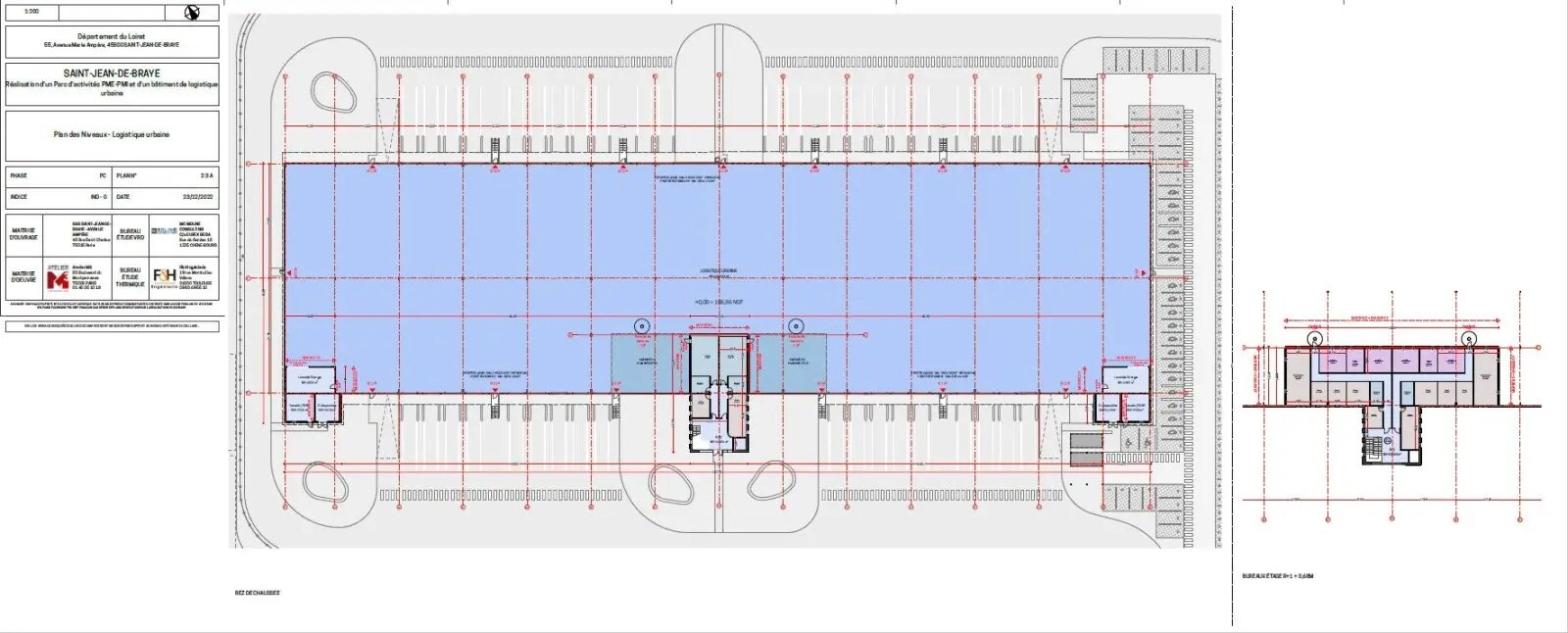 Local d’activités dans Saint-Jean-de-Braye à louer Plan d’étage– Image 1 sur 6