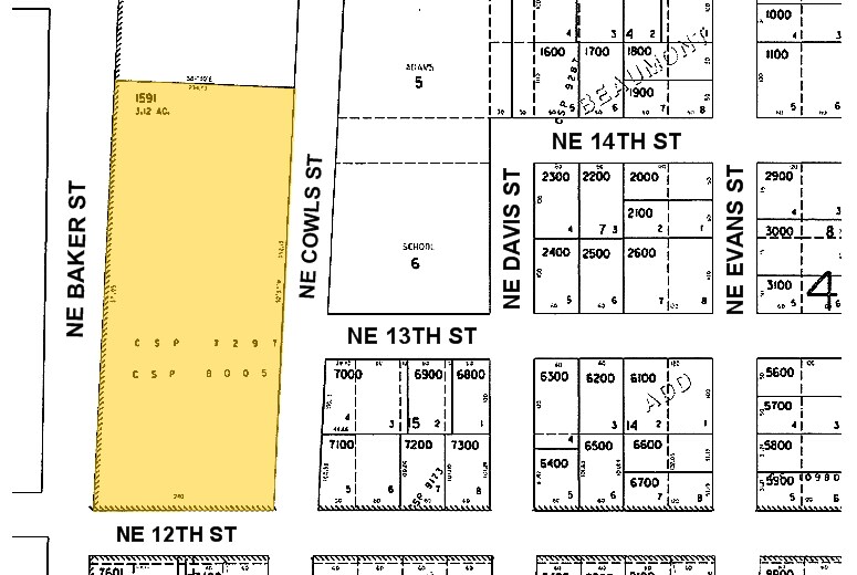 1250-1460 NE Baker St, McMinnville, OR à louer - Plan cadastral – Image 3 sur 5
