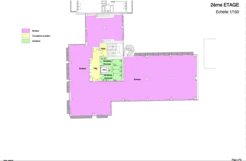 41-47 Rue Victor Hugo, Bois-Colombes à louer Plan d’étage– Image 1 sur 1