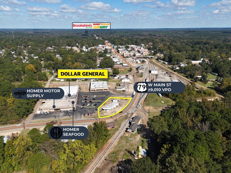 101 W Main St, Homer, LA à vendre - Photo de l’immeuble – Image 3 sur 10