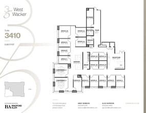 35 W Wacker Dr, Chicago, IL à louer Plan d’étage– Image 1 sur 3