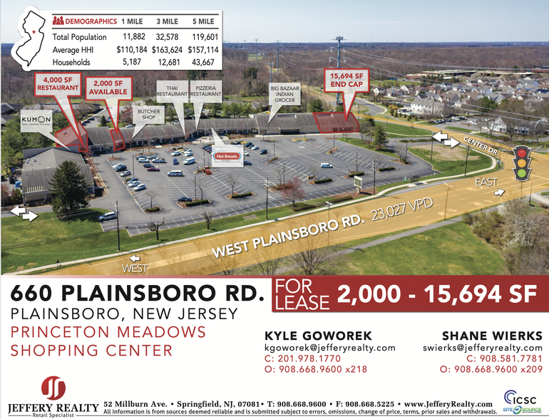 660 Plainsboro Rd, Plainsboro, NJ à louer - Photo de l’immeuble – Image 1 sur 2