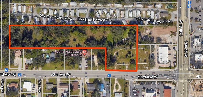 5244 14th W st, Bradenton, FL à vendre - Aérien – Image 1 sur 2