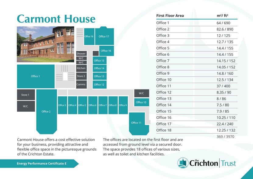 Bankend Rd, Dumfries à louer - Plan d’étage – Image 2 sur 2