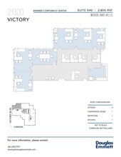 21300 Victory Blvd, Woodland Hills, CA à louer Plan d’étage– Image 1 sur 1