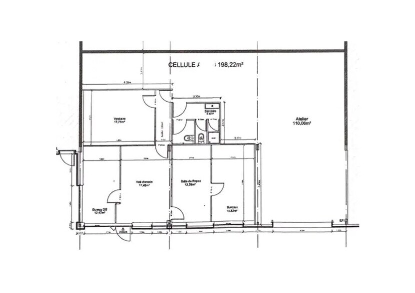 Local d’activités dans Allonne à louer - Photo de l’immeuble – Image 2 sur 6