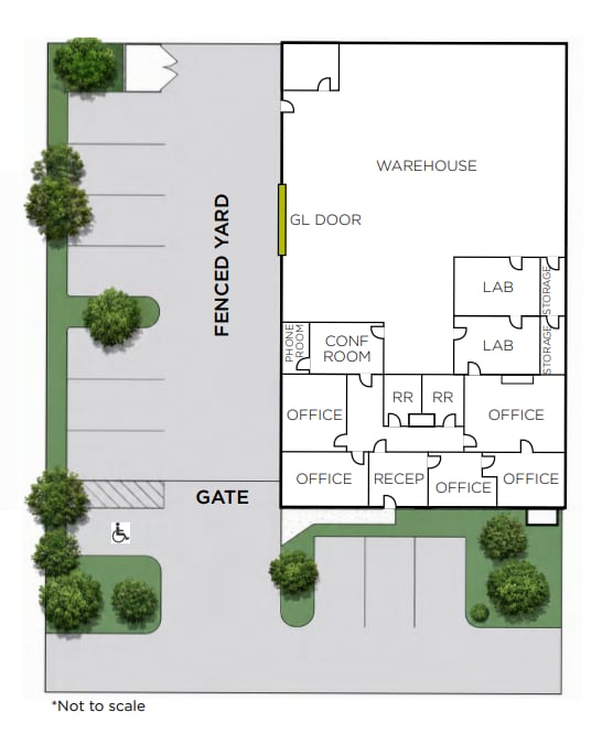 1240 Keystone Way, Vista, CA à louer Plan d’étage– Image 1 sur 1