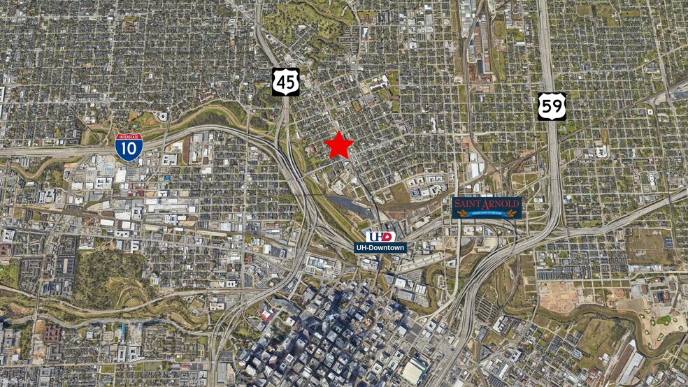 2009 N Main St, Houston, TX à vendre - Aérien – Image 2 sur 13