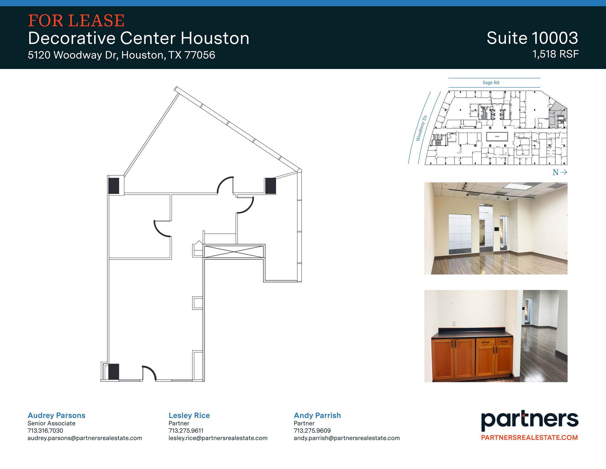 5120 Woodway Dr, Houston, TX à louer Plan de site– Image 1 sur 1