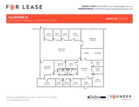 1555 Valwood Pky, Carrollton, TX à louer Plan d’étage– Image 1 sur 1