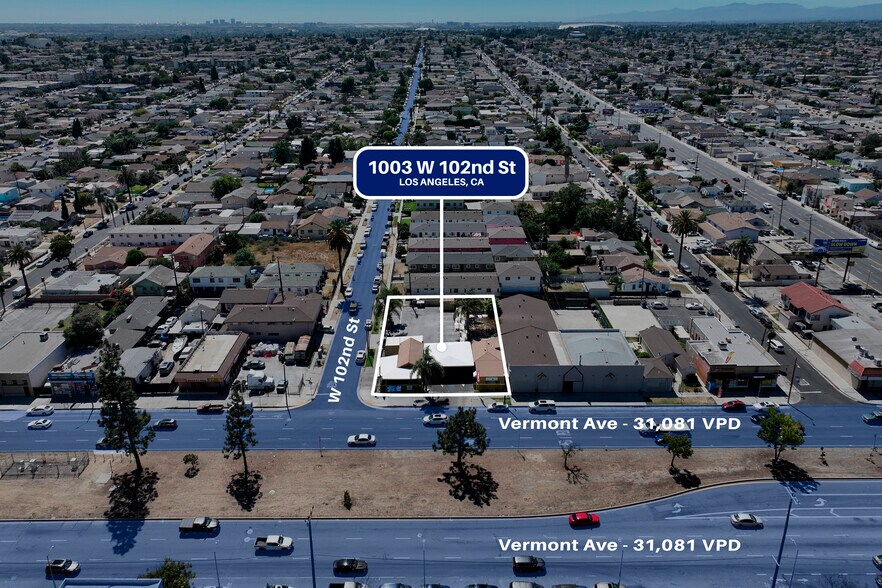 1003 W 102nd St, Los Angeles, CA à vendre - Photo de l’immeuble – Image 3 sur 8
