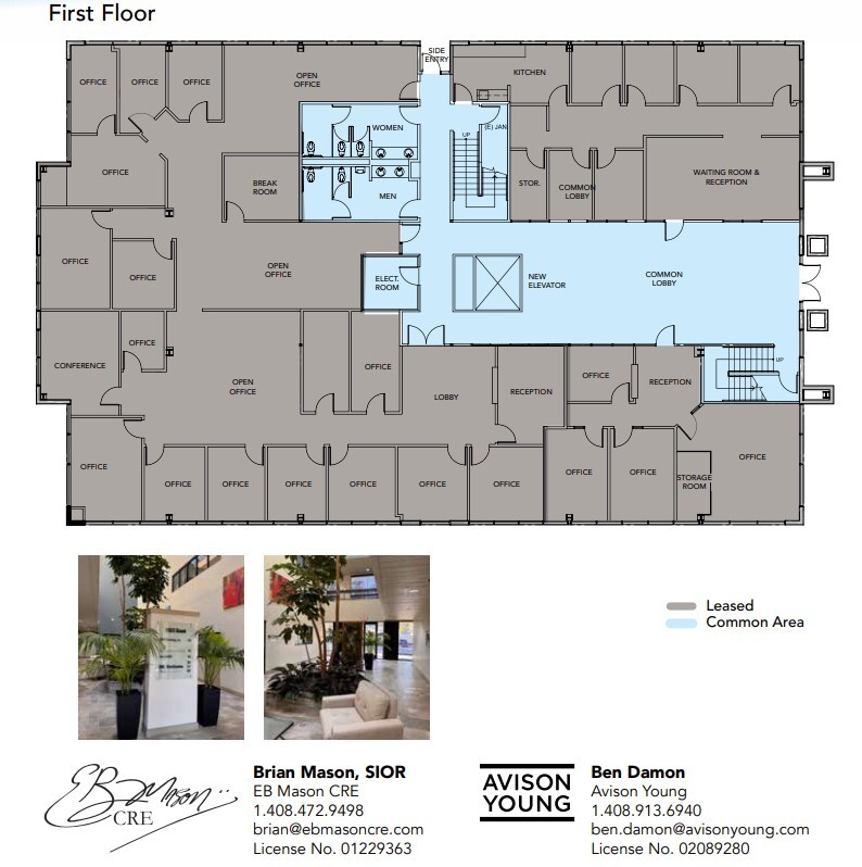 1503 Grant Rd, Mountain View, CA à louer Plan d’étage– Image 1 sur 1