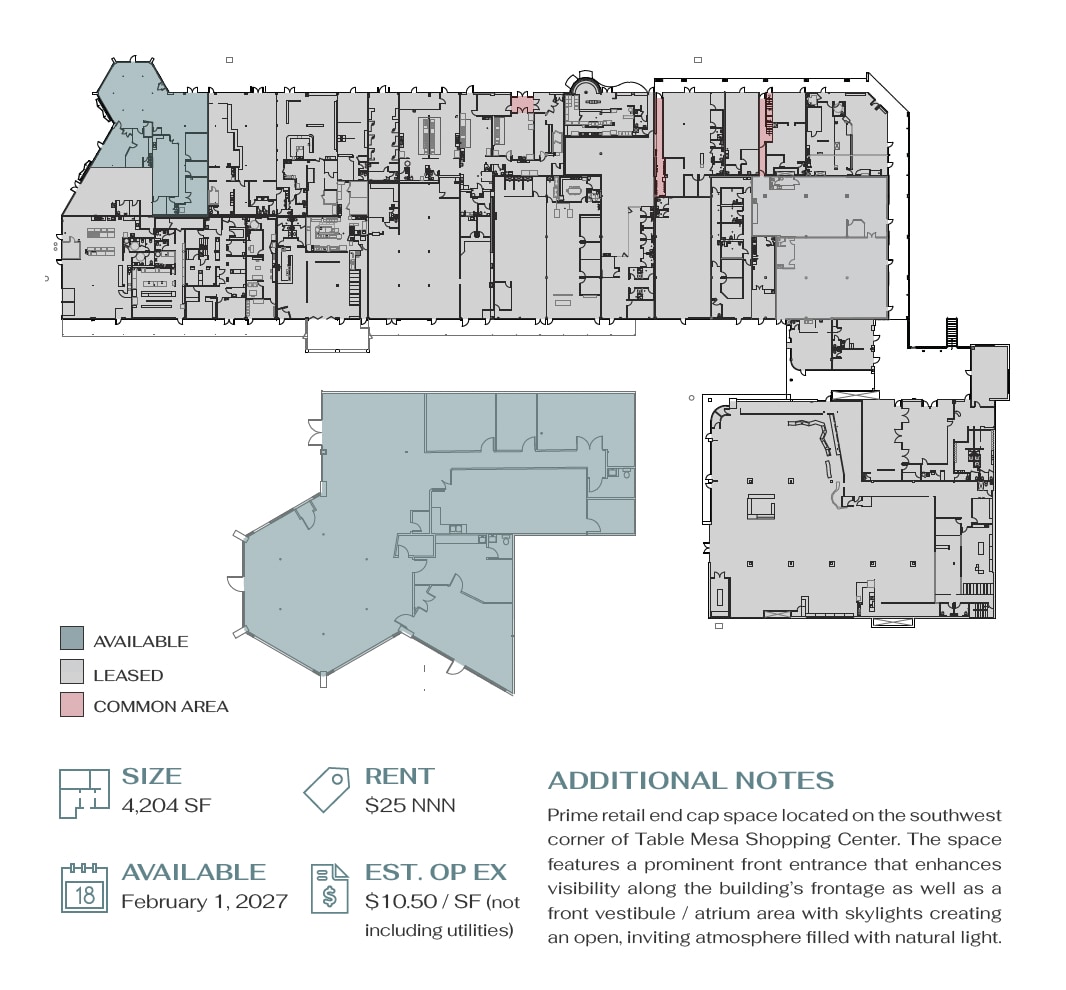 601-695 S Broadway St, Boulder, CO à louer Plan d’étage– Image 1 sur 2