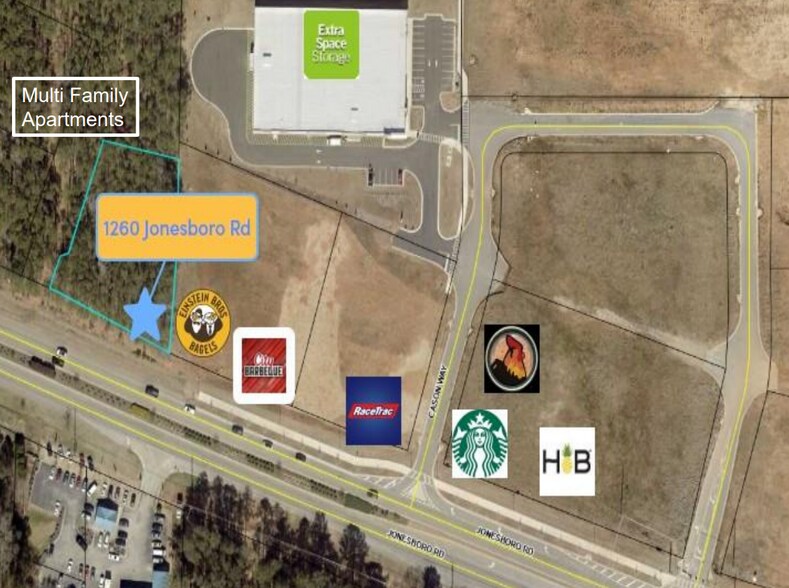 1260 Jonesboro Rd, Mcdonough, GA à louer - Photo de l’immeuble – Image 1 sur 2
