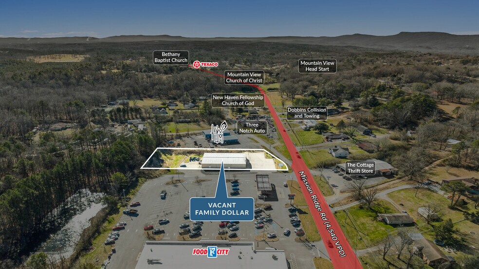 824 Mission Ridge Rd, Rossville, GA à vendre - Photo de l’immeuble – Image 3 sur 11