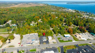 9252 Lake City Rd, Houghton Lake, MI - Vue aérienne vue de carte