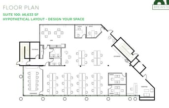 801 Brewster Ave, Redwood City, CA à louer Plan d’étage– Image 2 sur 2