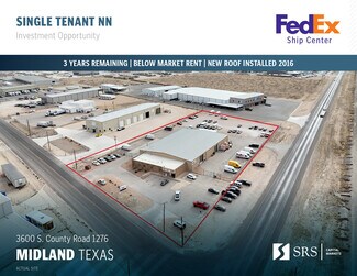 Plus de détails pour 3600 S County Road 1276, Midland, TX - Industriel/Logistique à vendre