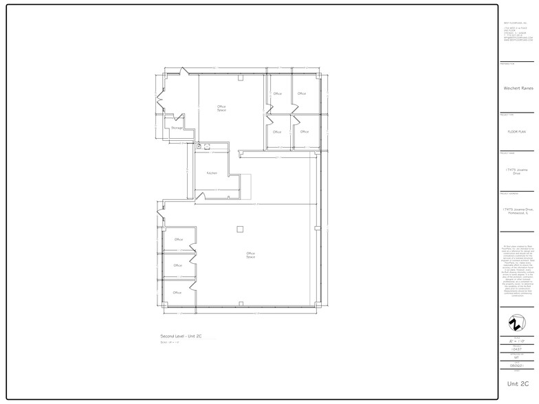17475 Jovanna Dr, Homewood, IL à louer - Plan de site – Image 3 sur 21
