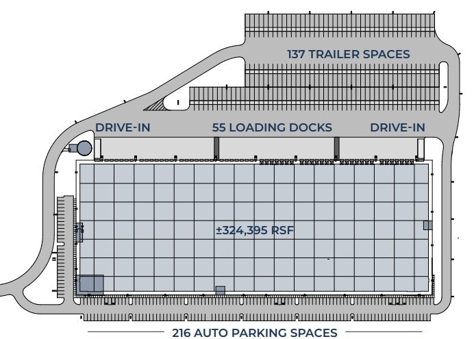 50 Robert Milligan Pky, Merrimack, NH à louer Plan de site– Image 1 sur 1