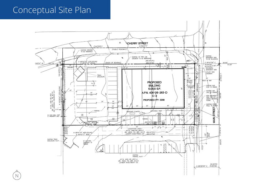 SWC Main St & Cherry St, Cottonwood, AZ à vendre - Plan de site – Image 2 sur 5