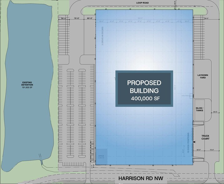 Harrison Rd NW, Johnstown, OH à louer - Plan de site – Image 2 sur 6