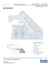 12121 Wilshire Blvd, Los Angeles, CA à louer Plan d’étage– Image 1 sur 1
