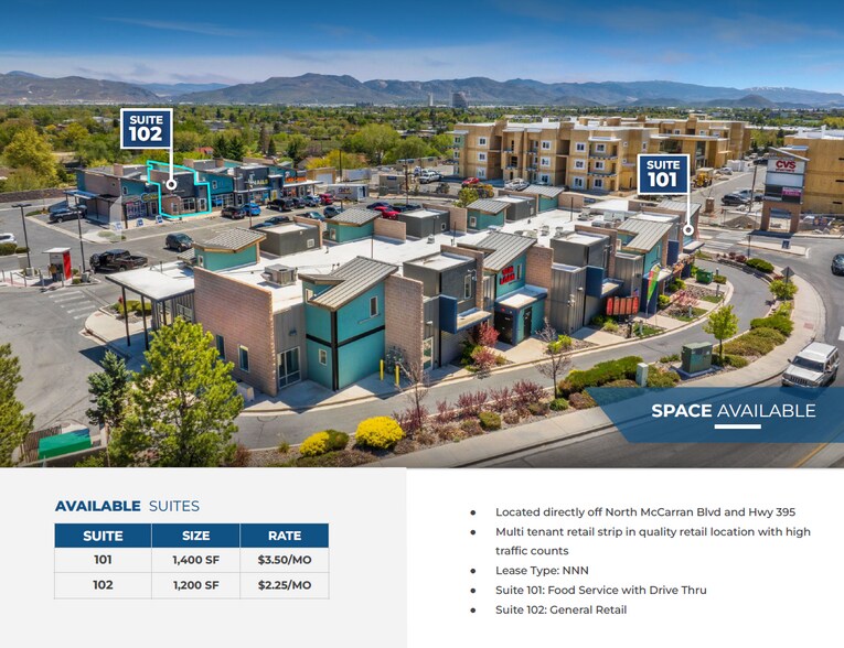2870-2880 Northtowne Ln, Reno, NV à louer - Photo de l’immeuble – Image 2 sur 7