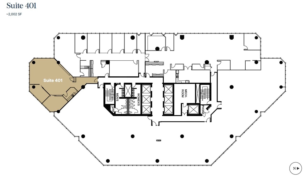 655 Bay St, Toronto, ON à louer Plan d’étage– Image 1 sur 2