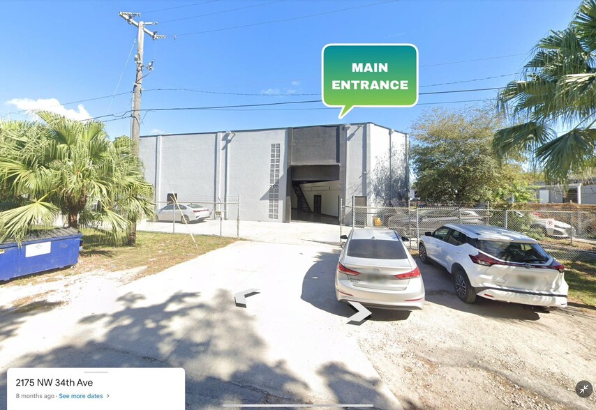 2175-2185 NW 34th Ave, Miami, FL à louer - Photo de l’immeuble – Image 1 sur 10