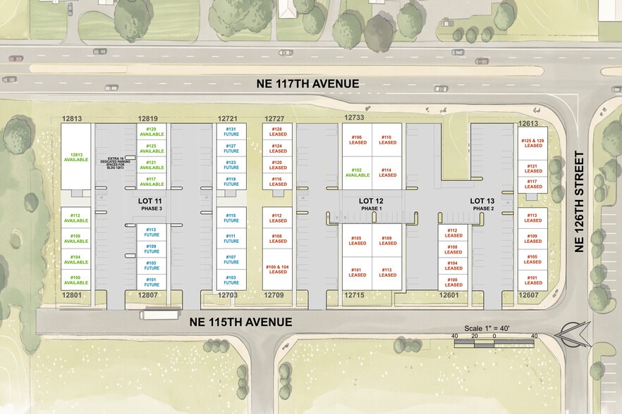 12607 NE 115th Ave, Vancouver, WA à louer - Plan de site – Image 3 sur 31