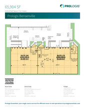 170-200 Thorndale Ave, Bensenville, IL à louer Plan de site– Image 1 sur 1