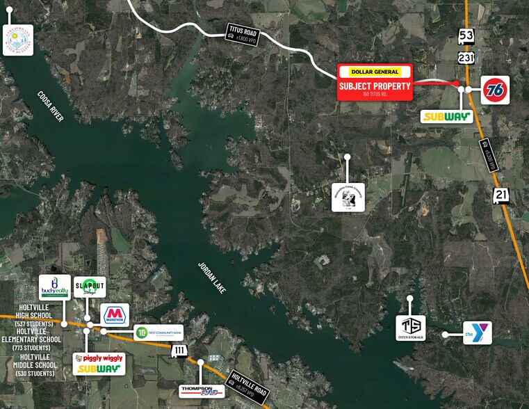 150 Titus Rd, Titus, AL à vendre - Photo de l’immeuble – Image 2 sur 3