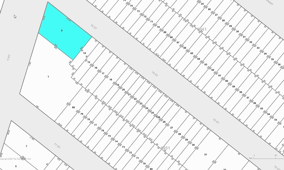 7601 Fourth Ave, Brooklyn, NY à louer - Plan cadastral – Image 3 sur 4
