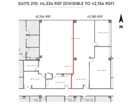 4221 Wilshire Blvd, Los Angeles, CA à louer Plan d’étage– Image 1 sur 1