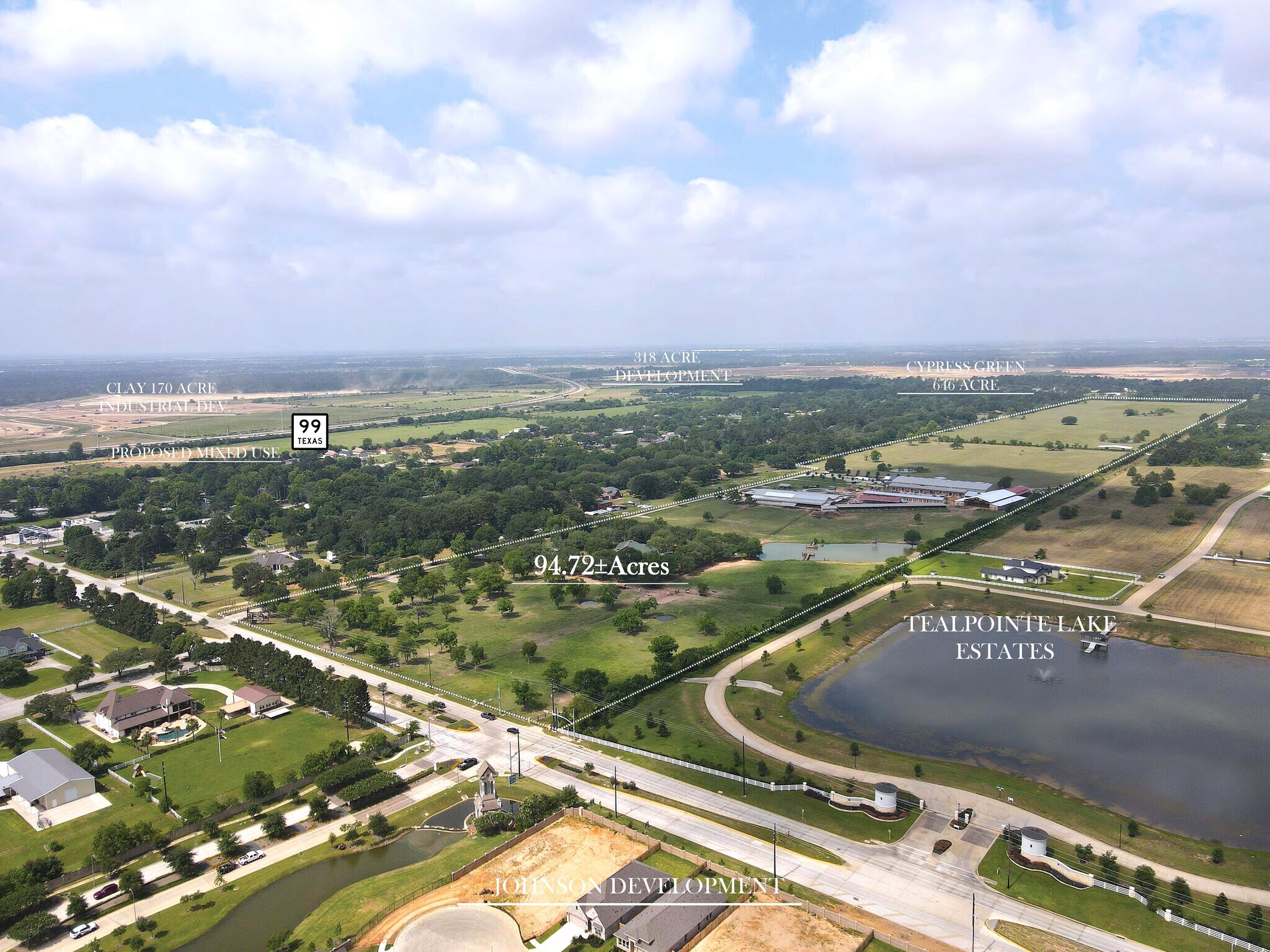 20507 Mueschke Rd, Tomball, TX à vendre Aérien– Image 1 sur 4