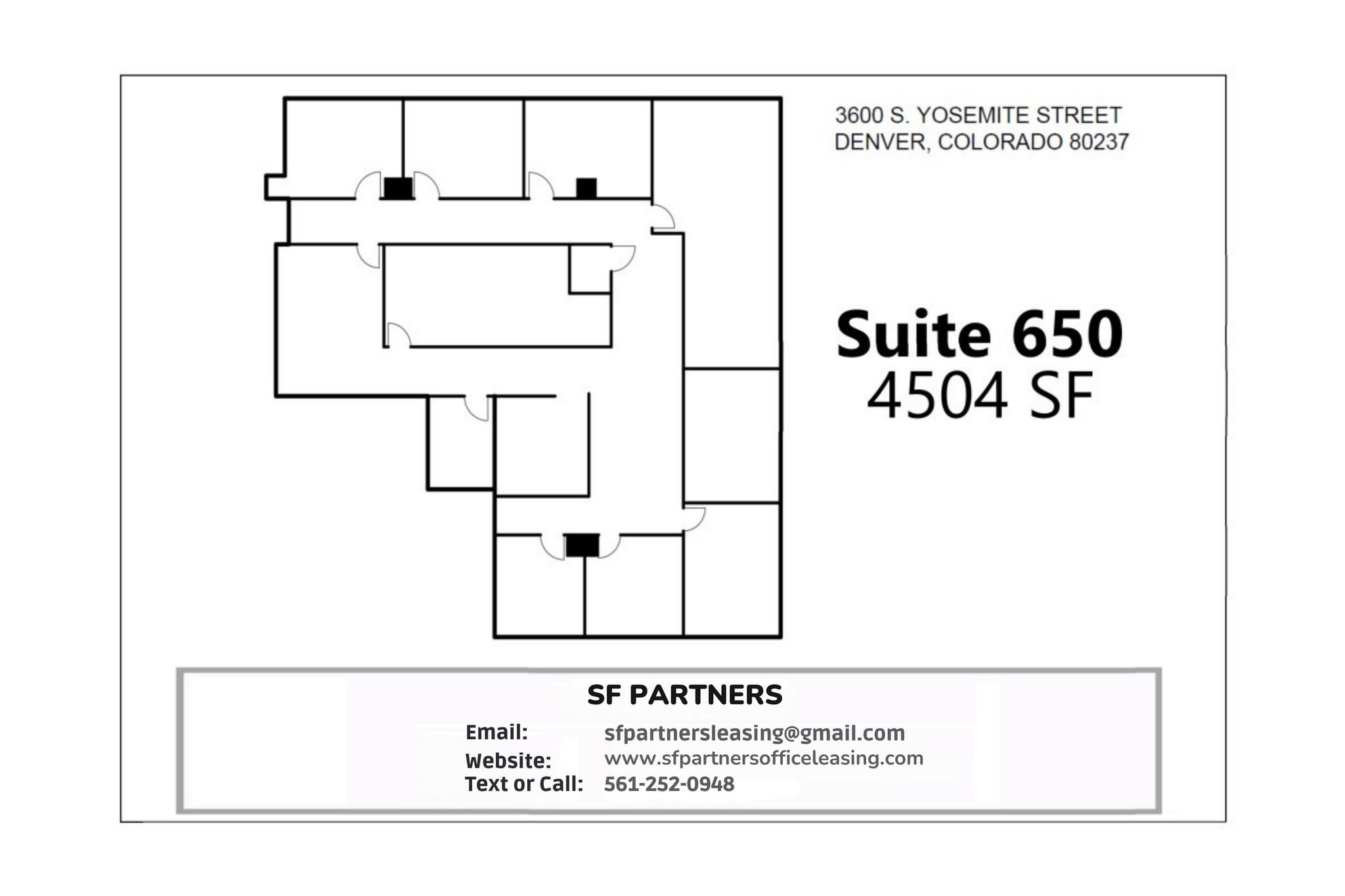 3600 S Yosemite St, Denver, CO à louer Photo intérieure– Image 1 sur 3