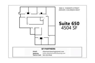 3600 S Yosemite St, Denver, CO à louer Photo intérieure– Image 1 sur 3