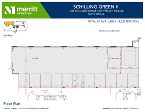 215 Schilling Cir, Hunt Valley, MD à louer Plan d’étage– Image 1 sur 1