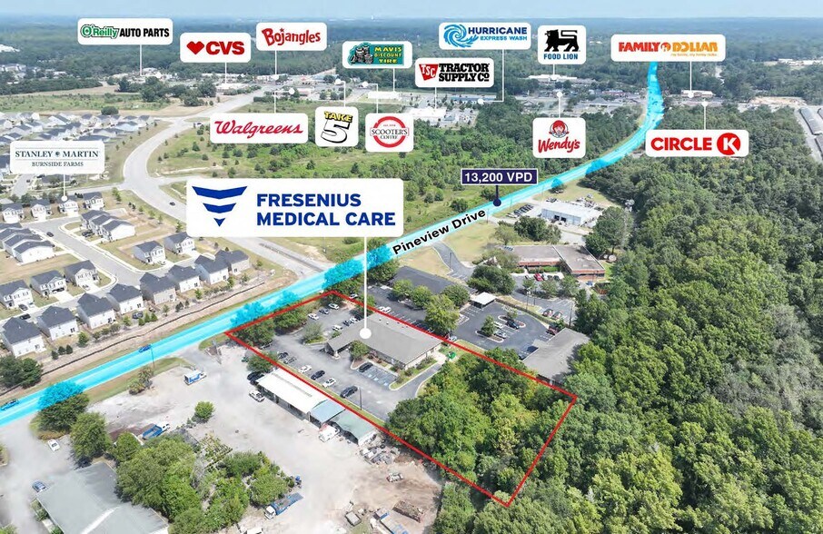1840 Pineview Dr, Columbia, SC à vendre - Photo de l’immeuble – Image 1 sur 5