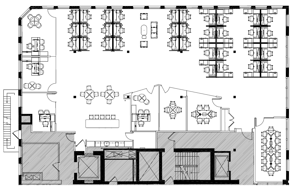 222 W Hubbard St, Chicago, IL à louer Plan d’étage– Image 1 sur 7