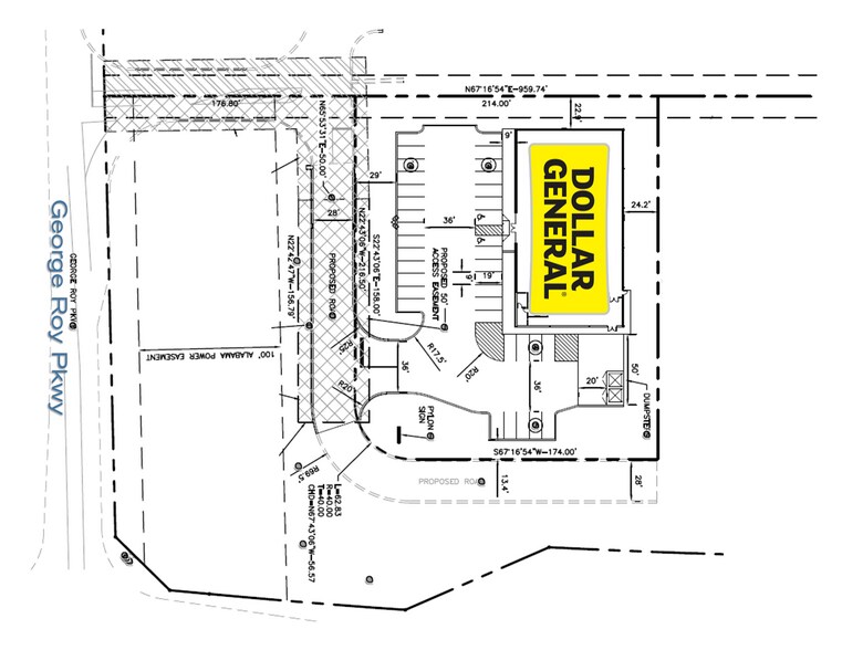 200 George Roy Parkway, Calera, AL à vendre - Plan de site – Image 2 sur 2