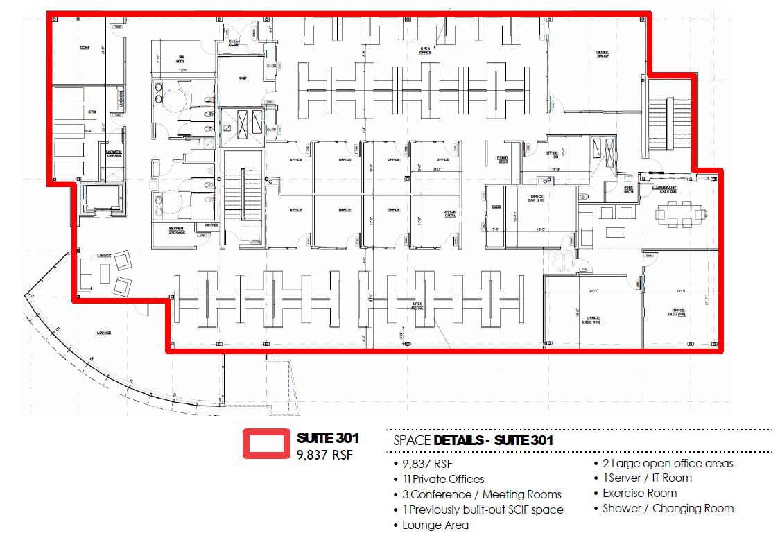 525 Corporate Dr, Stafford, VA à louer Plan d’étage– Image 1 sur 2