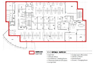 525 Corporate Dr, Stafford, VA à louer Plan d’étage– Image 1 sur 2