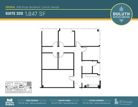 3505 Koger Blvd, Duluth, GA à louer Plan d’étage– Image 1 sur 1