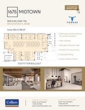 1675 N Military Trl, Boca Raton, FL à louer Plan de site– Image 1 sur 3